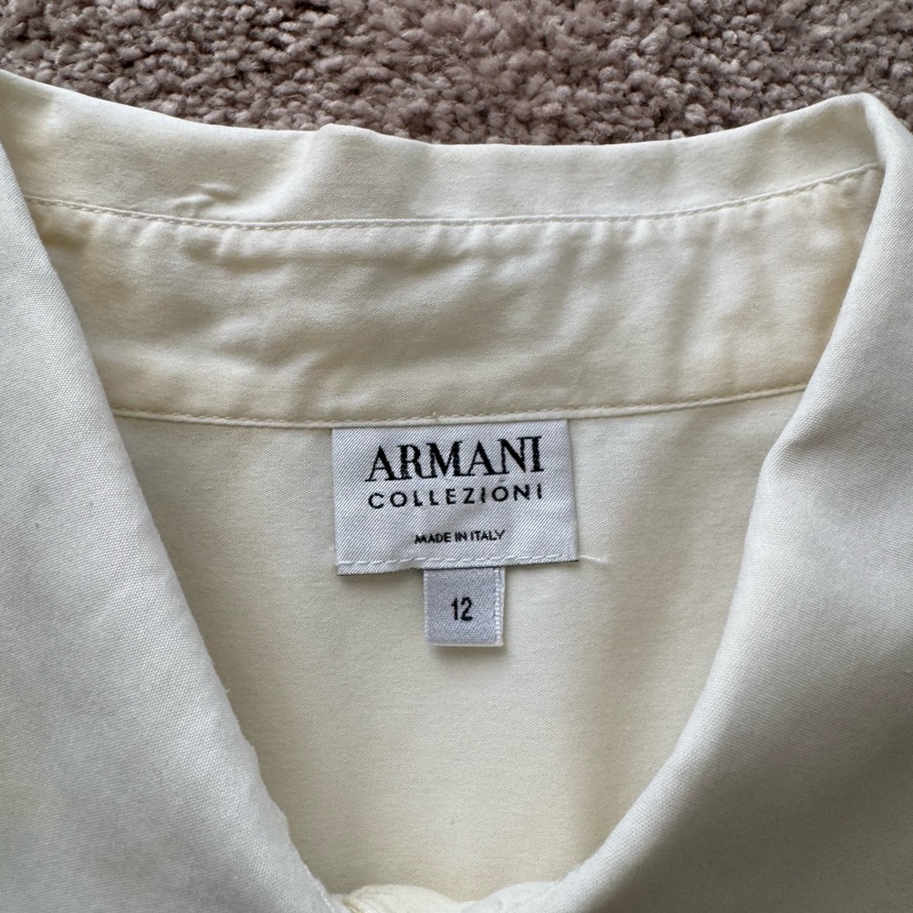 Vintage Armani Collezioni Ivory Top